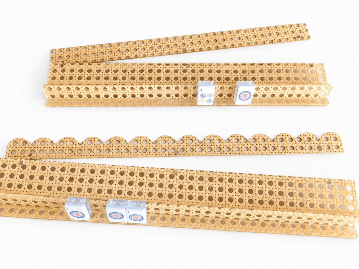 Bamboo-Weave Mahjong Tile Rack - MahjCove