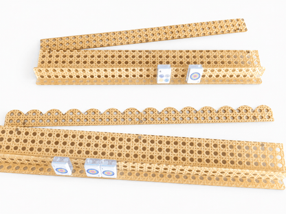 Bamboo-Weave Mahjong Tile Rack - MahjCove