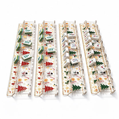 Christmas Mahjong Tile Racks - MahjCove