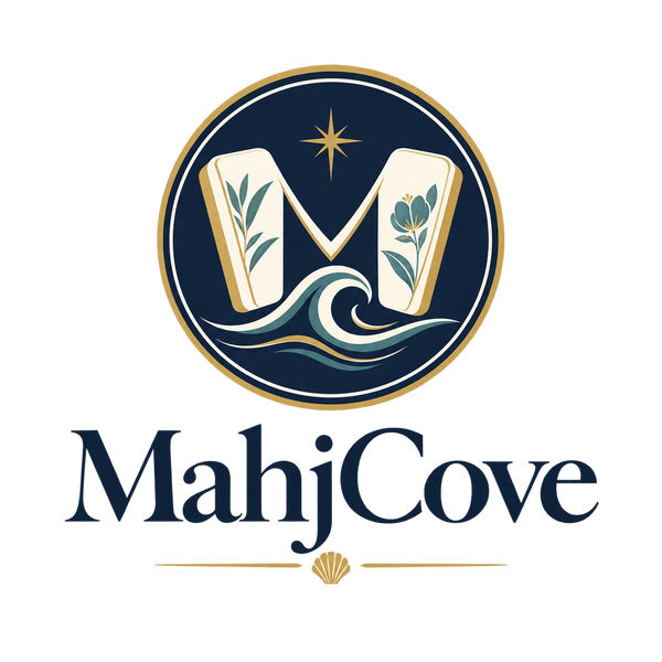 MahjCove luxury mahjong brand logo