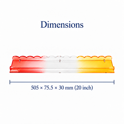MahjCove gradient mahjong rack size chart